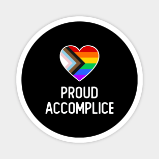 Progress Flag Queer Accomplice Magnet